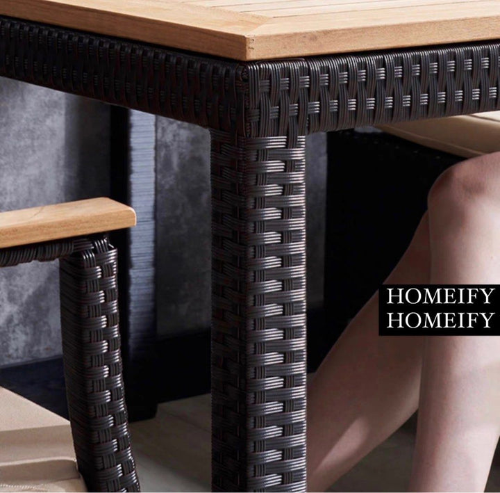 JAYVE Outdoor Dining Table & Chairs