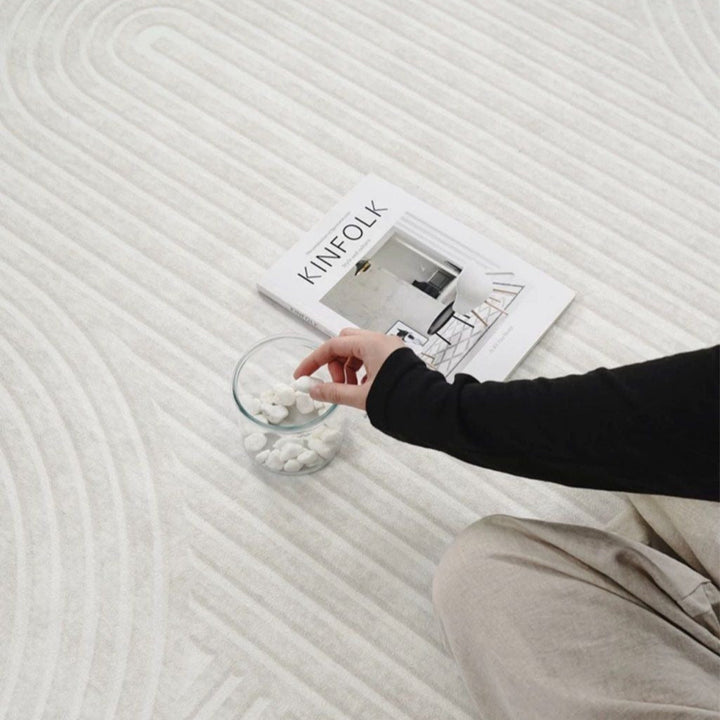 PETER Modern Beige Carpet