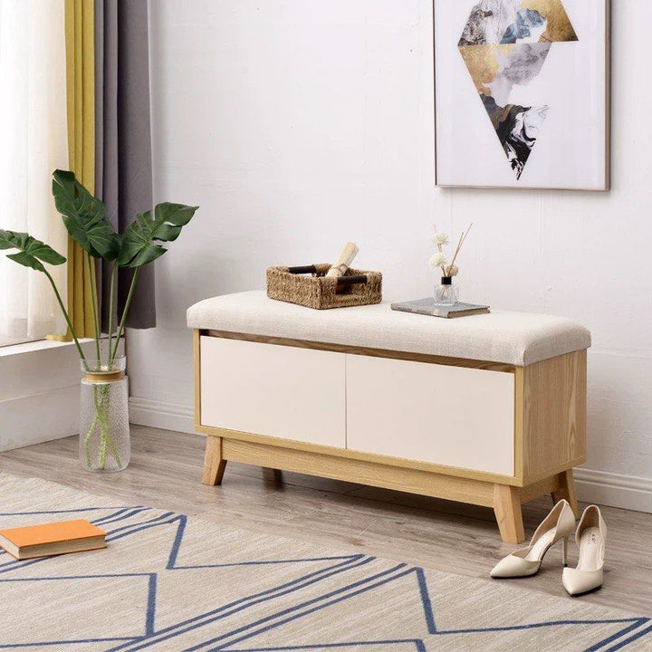ENDYMION Scandinavian Shoe Cabinet Bench