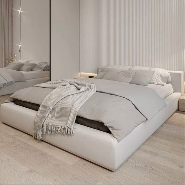 KOTALE Leather Minimalistic Bedframe