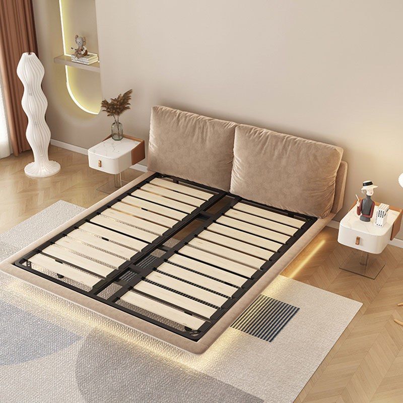 KOTO Modern Floating Fabric Bedframe
