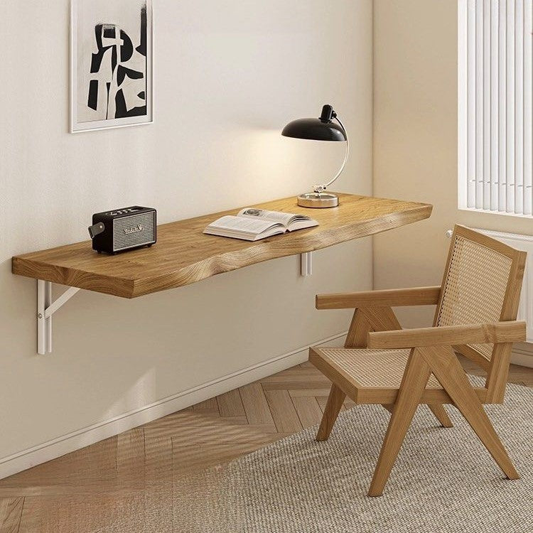 KORWIN Modern Solid Wood Floating Study Desk
