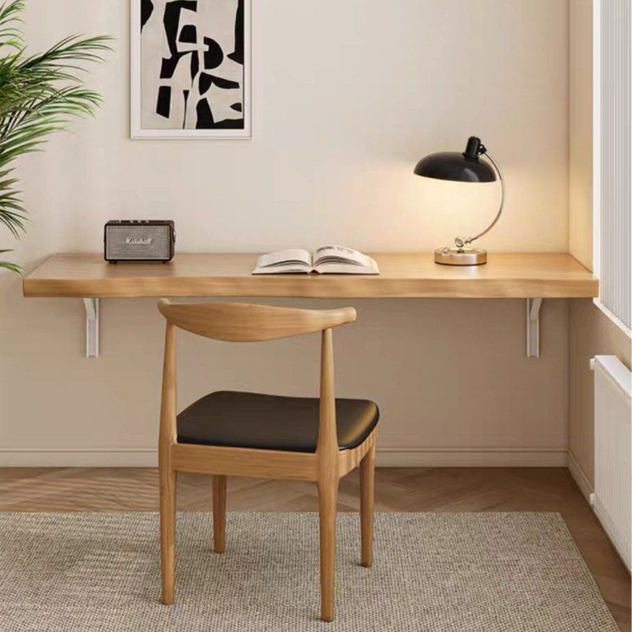 KORWIN Modern Solid Wood Floating Study Desk