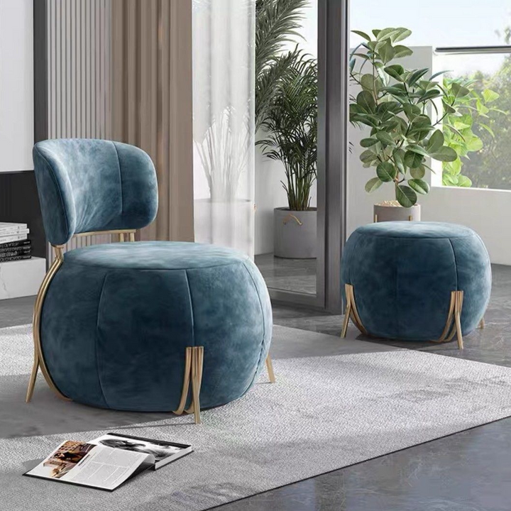 LOGAN Modern Velvet Leisure Chair