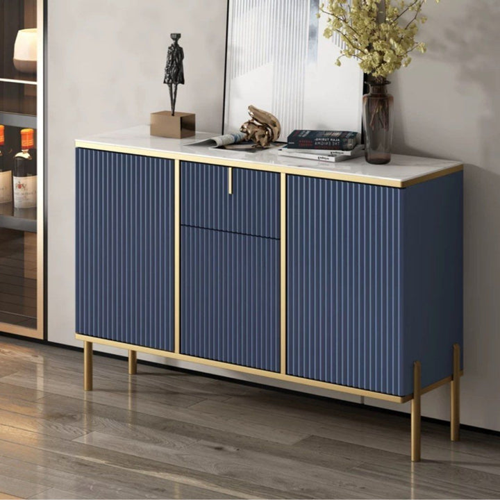 FOZAR Modern Fluted Sideboard