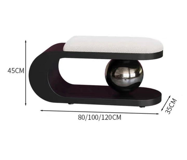 GATLIN Modern Boucle Bench