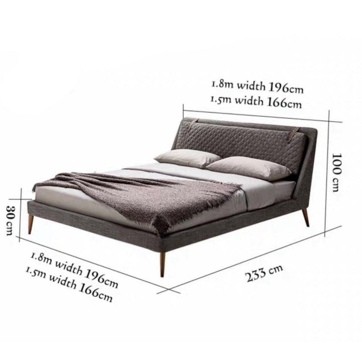 KOZIO Modern Fabric Bedframe