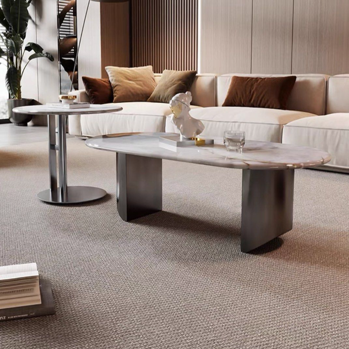 KOZMA Modern Marble Coffee Table