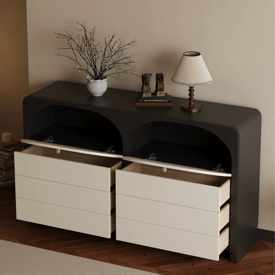 KAMIRO Modern Sideboard Drawers