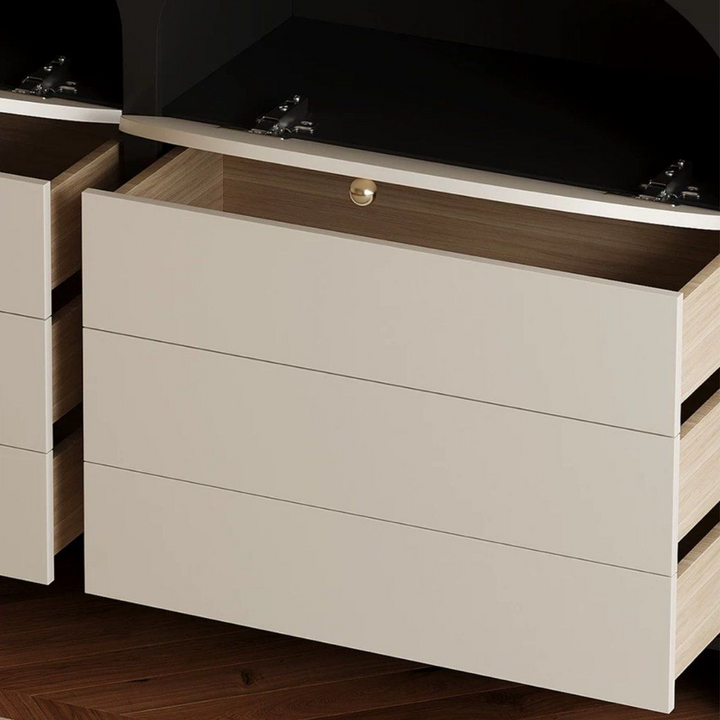 KAMIRO Modern Sideboard Drawers