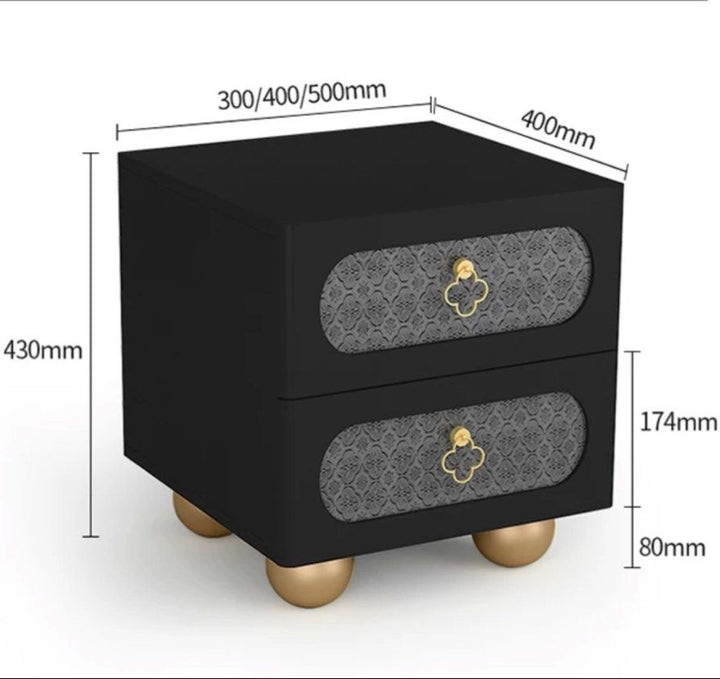 KURSA Modern Bedside Table