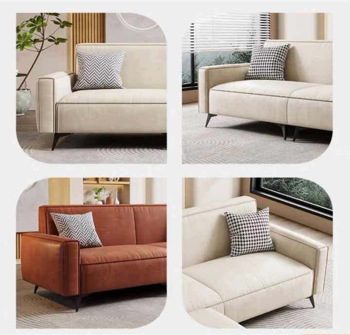 VIROLO Modern Leathaire Sofa