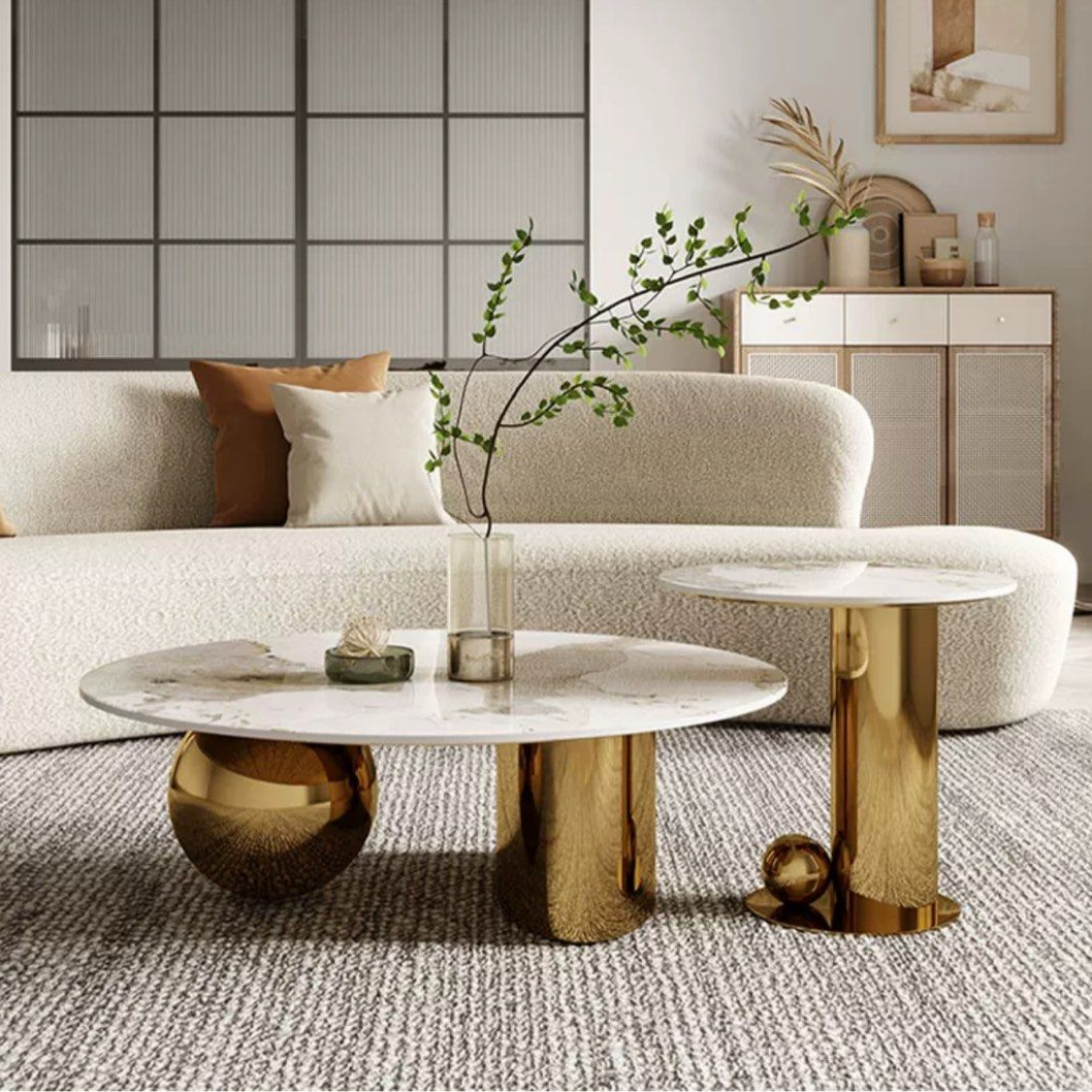 ANGELA Modern Sintered Stone Coffee Table