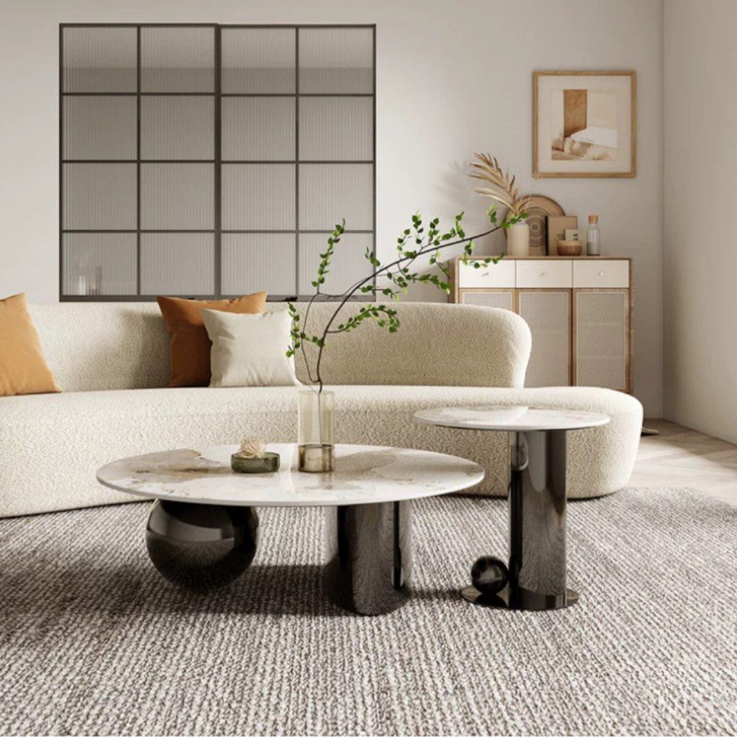 ANGELA Modern Sintered Stone Coffee Table
