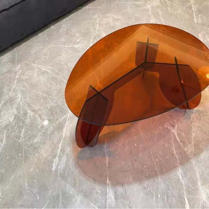 ZURITA Modern Acrylic Coffee Table