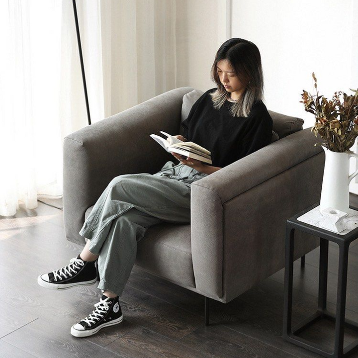 LUNARRO Modern Fabric Sofa