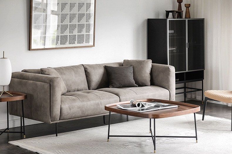 LUNARRO Modern Fabric Sofa