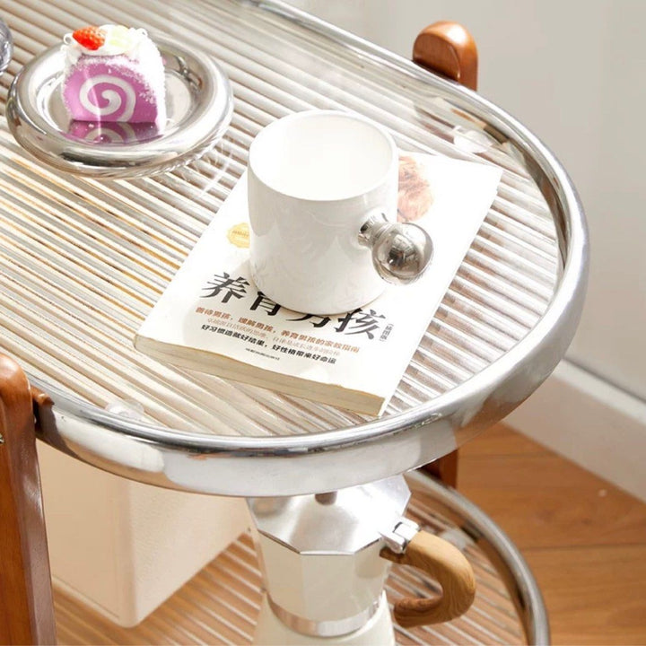 LARSSON Modern Rolling Side Table