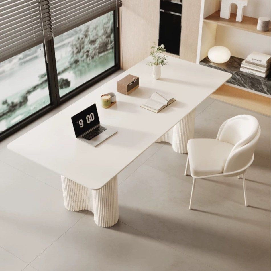 LUCIAN Modern Sintered Stone Study Desk