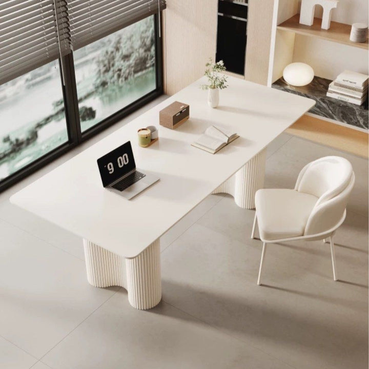 LUCIAN Modern Sintered Stone Study Desk