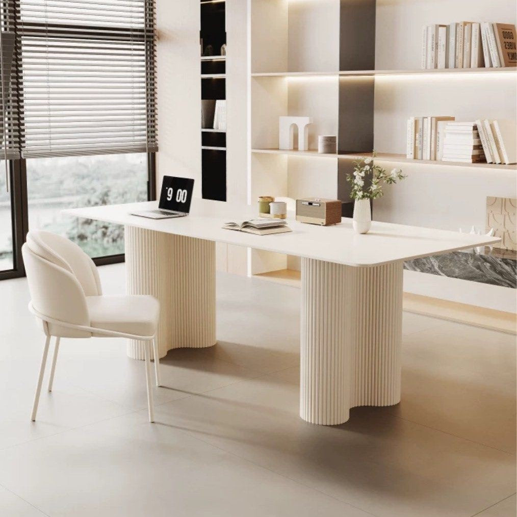 LUCIAN Modern Sintered Stone Study Desk