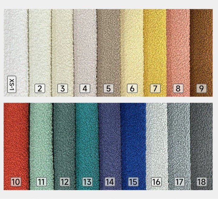 LAMAR Modern Boucle Bedframe