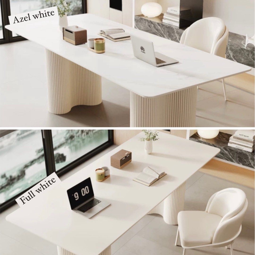 LUCIAN Modern Sintered Stone Study Desk