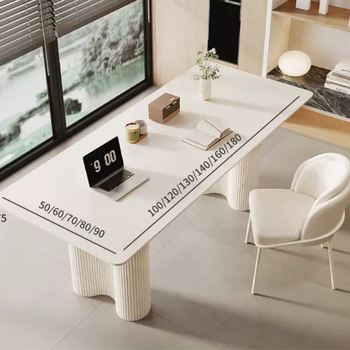 LUCIAN Modern Sintered Stone Study Desk