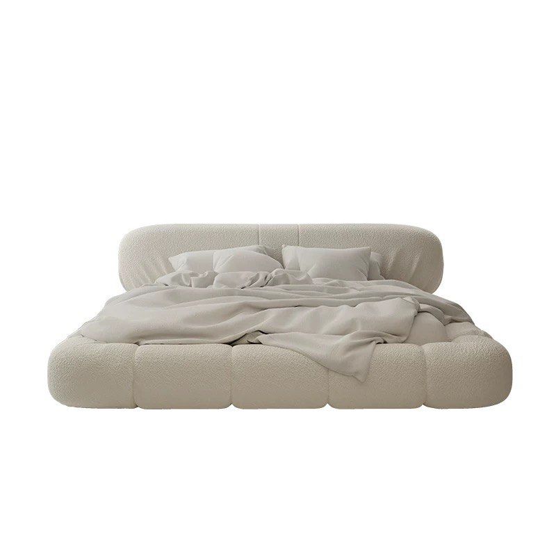 LAMAR Modern Boucle Bedframe