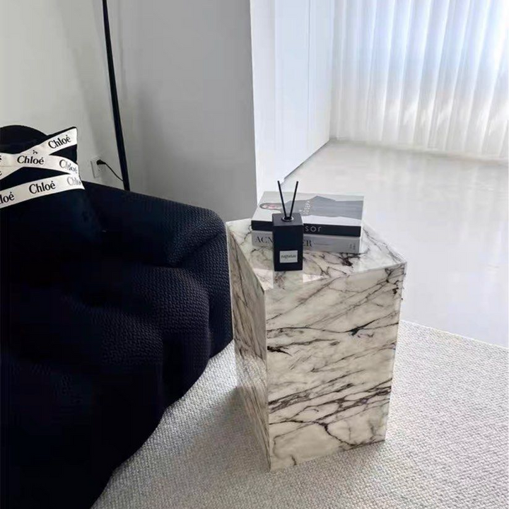 DOMINIC Modern Marble Side Table