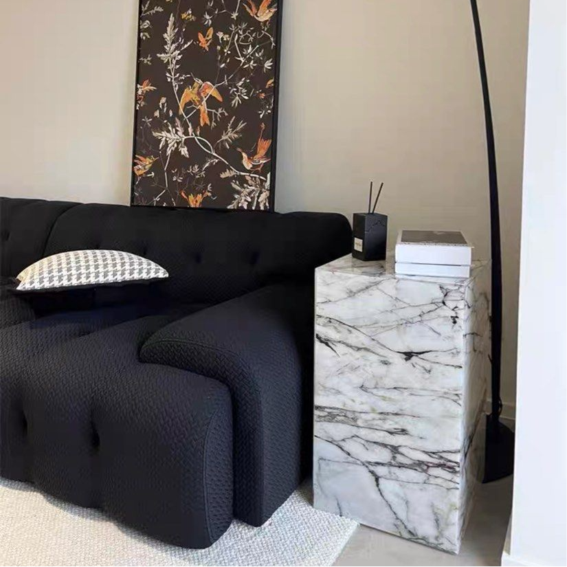 DOMINIC Modern Marble Side Table