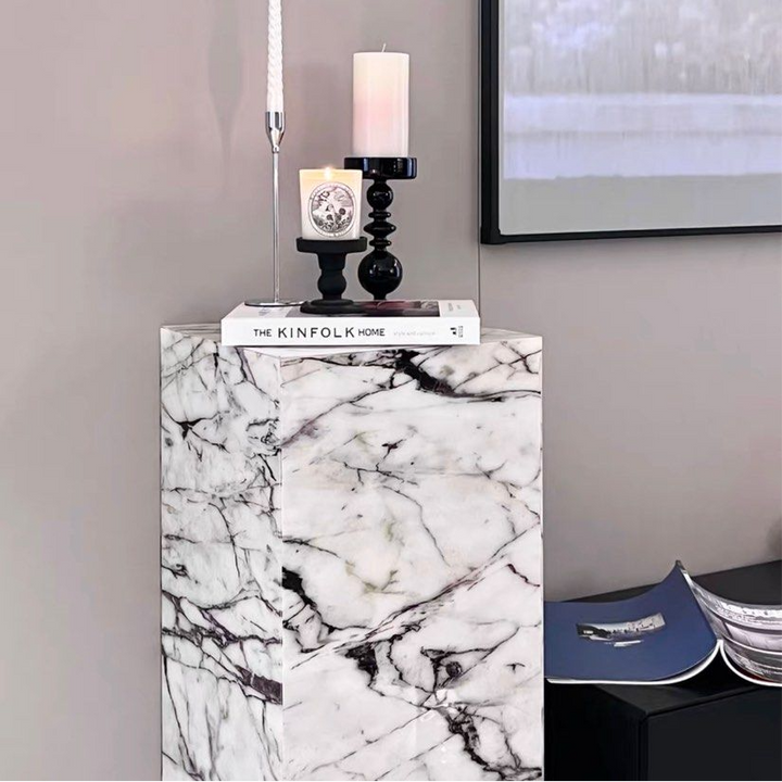 DOMINIC Modern Marble Side Table