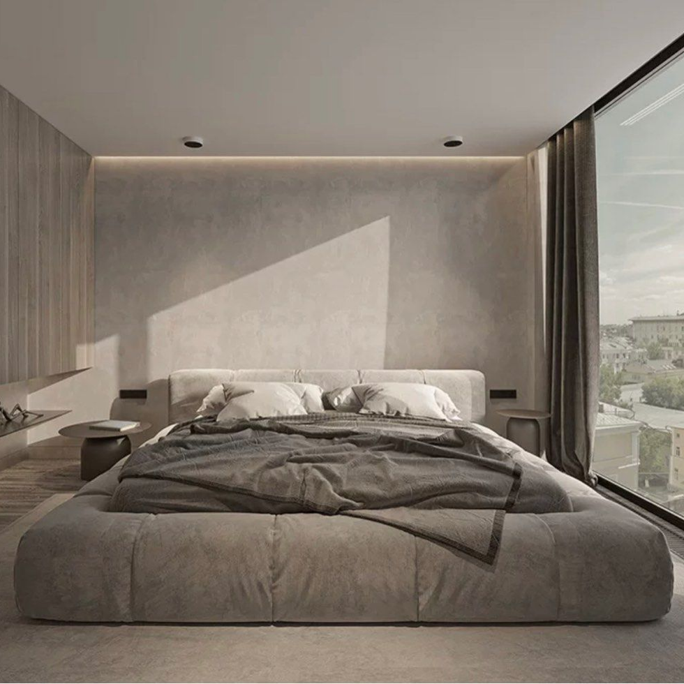 LARADO Modern Velvet Bedframe