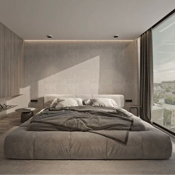 LARADO Modern Velvet Bedframe