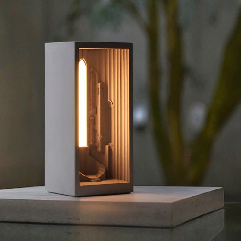 LAUDER Concrete Night Light