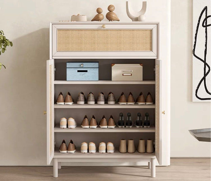 LEISSE Scandinavian Shoe Cabinet