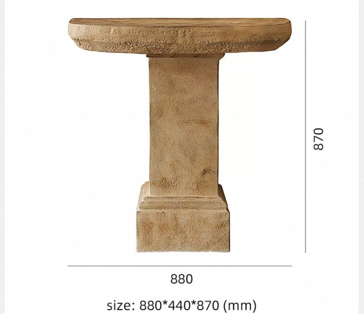 ALPHRE Wabi Sabi Console Table