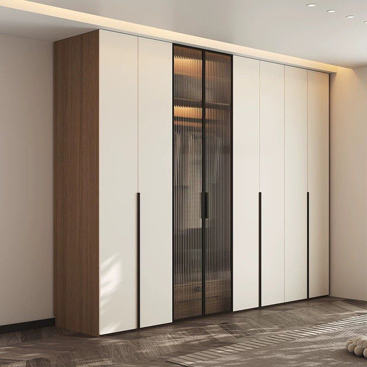 MARCELLUS Modern Walnut Wardrobe