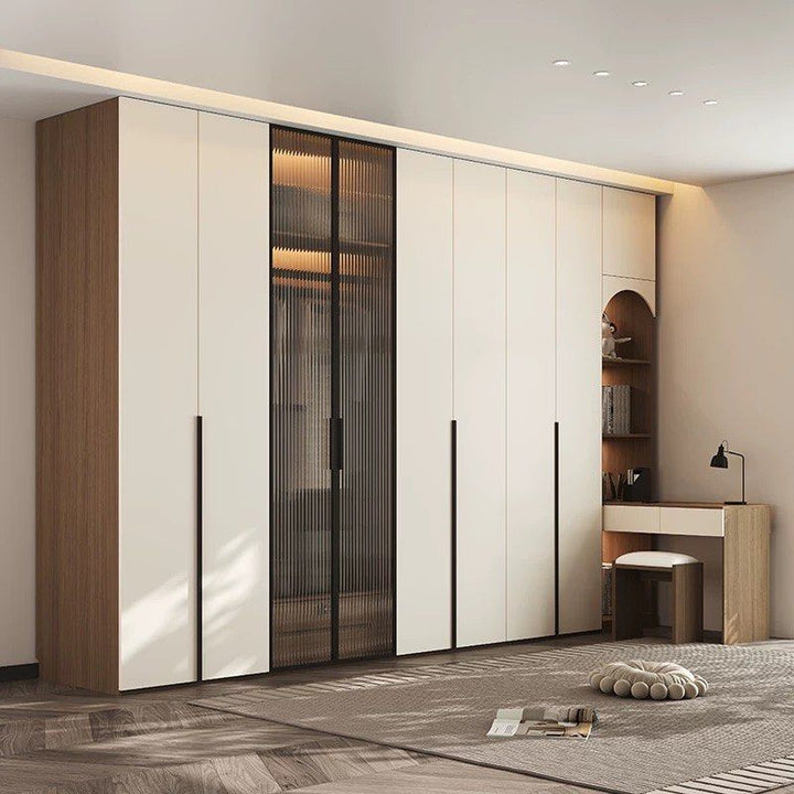 MARCELLUS Modern Walnut Wardrobe
