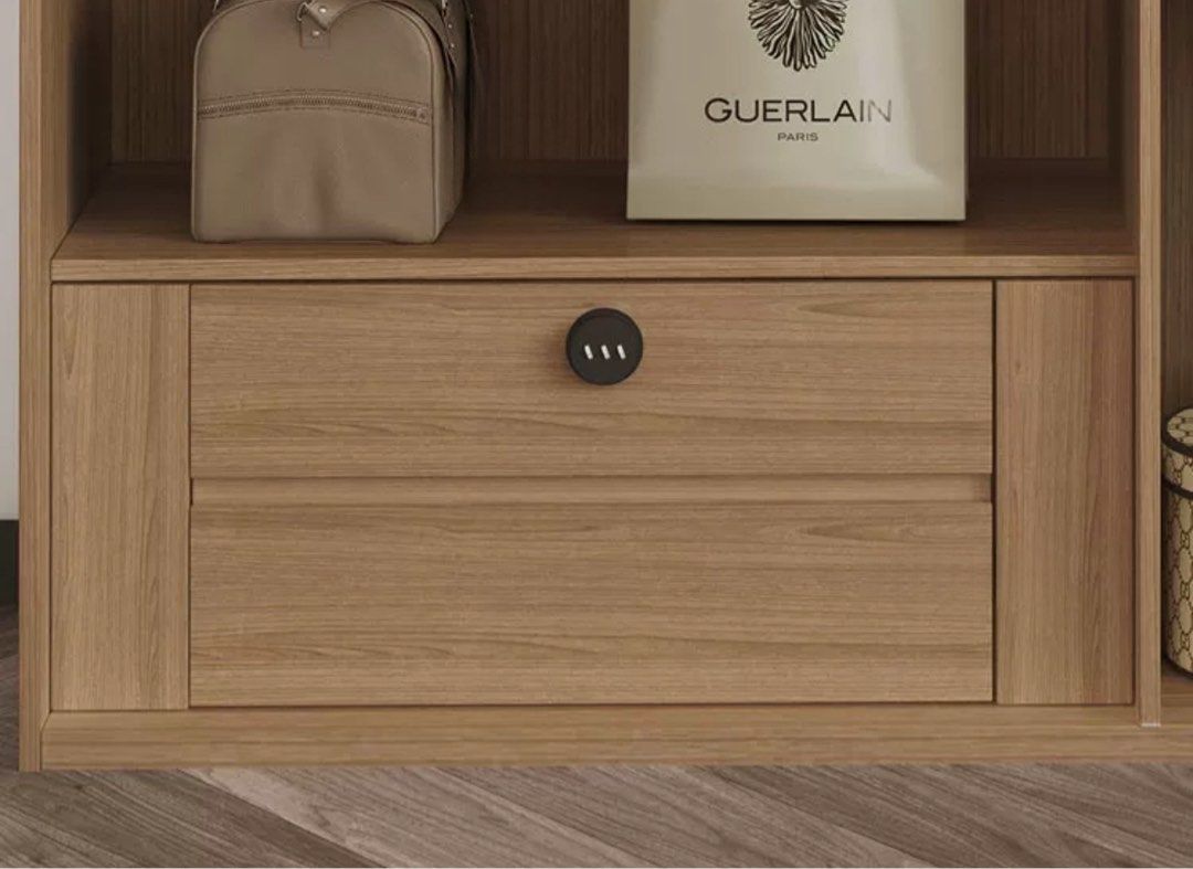 MARCELLUS Modern Walnut Wardrobe