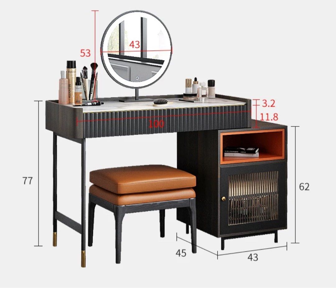 LERMES Modern Vanity Table