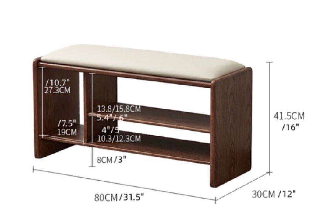 ARTURO Shoe Storage Bench