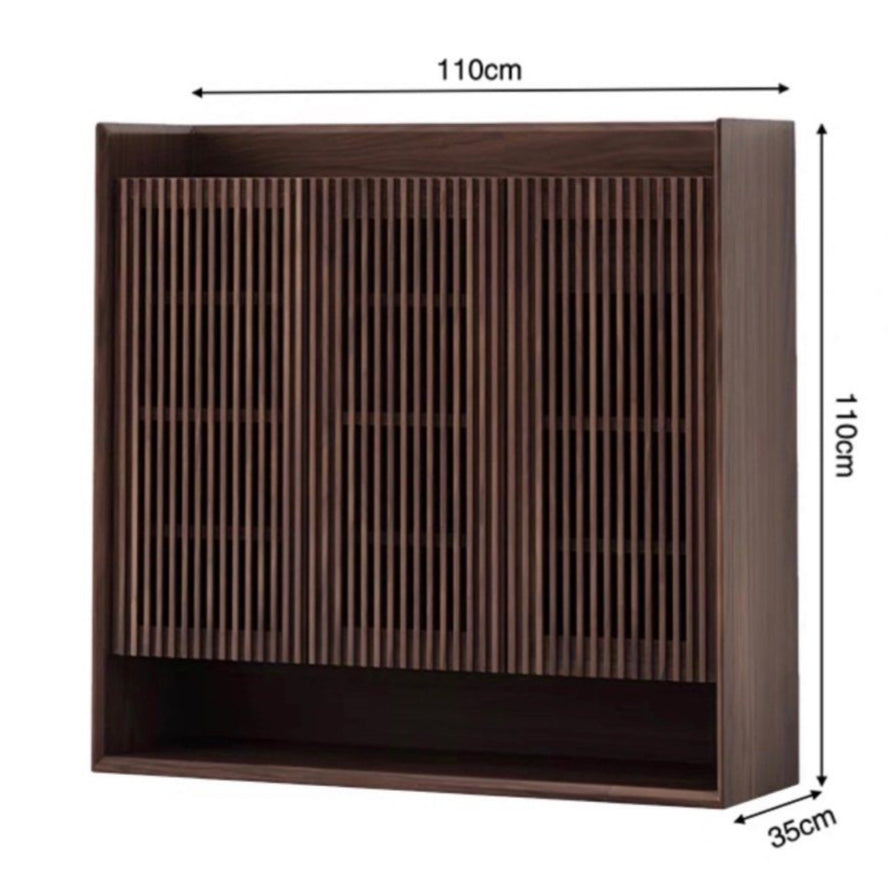 LESOE Walnut Shoe Cabinet