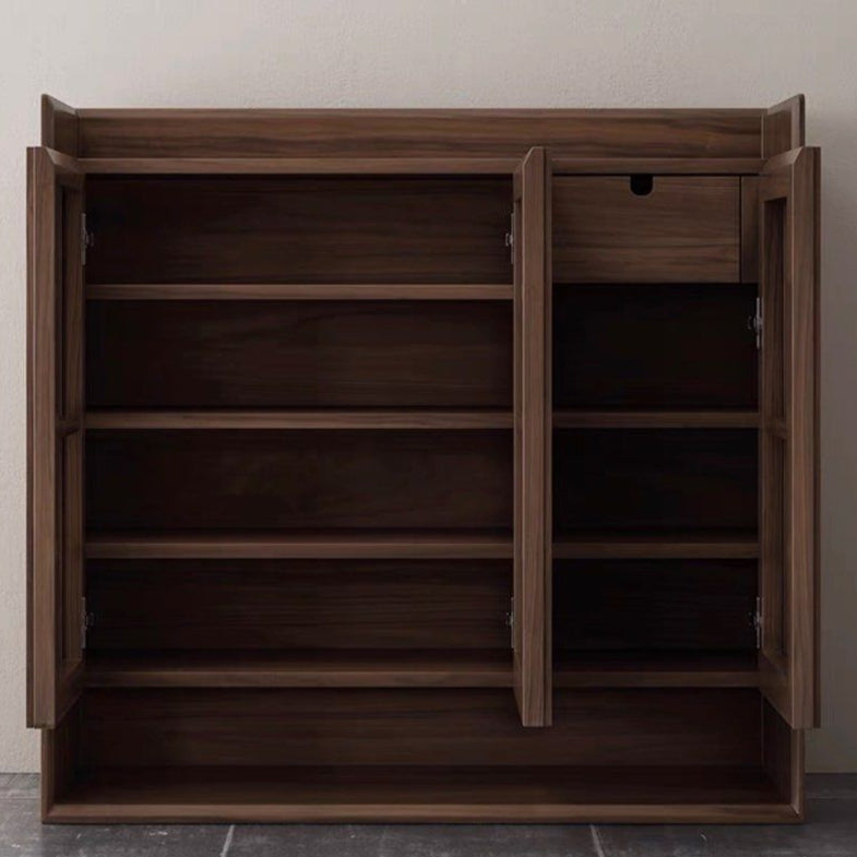 LESOE Walnut Shoe Cabinet