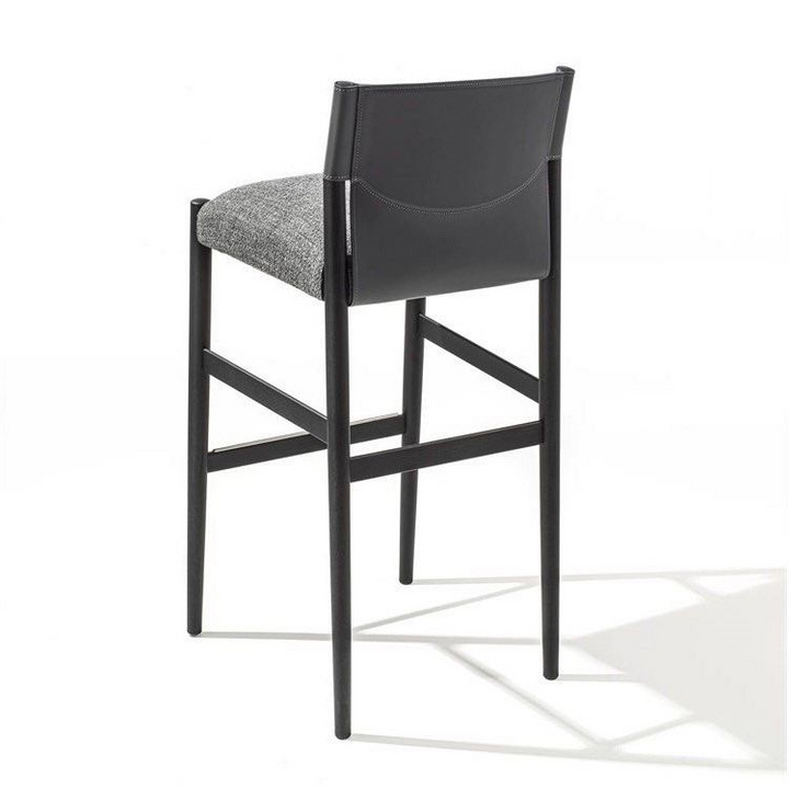 JACOV Modern Fabric Bar Stool