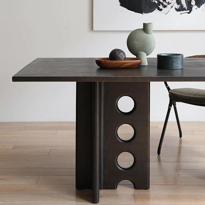 LICHI Solid Oak Dining Table