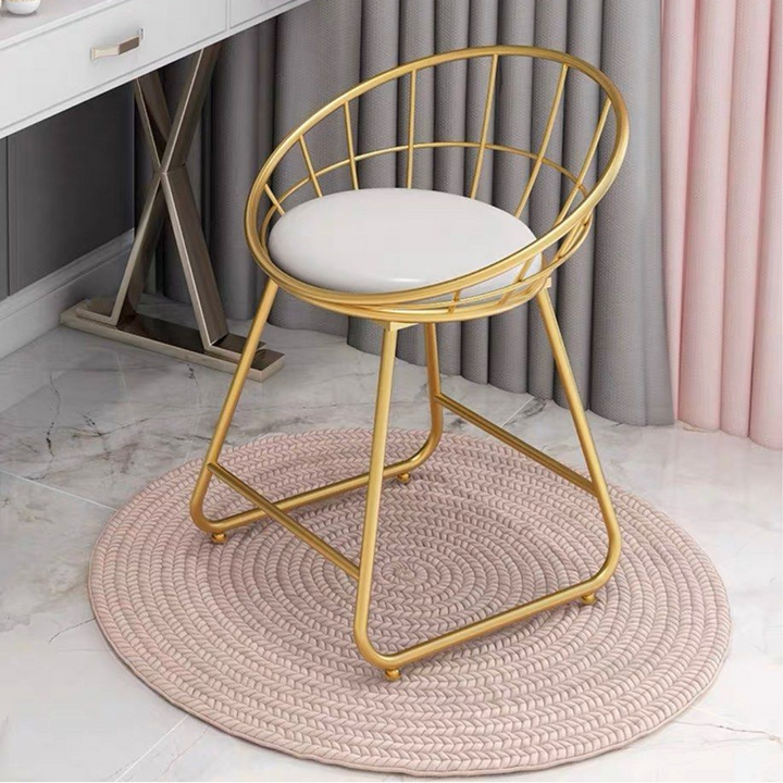 EMILIO Modern Vanity Chair / Bar Stool