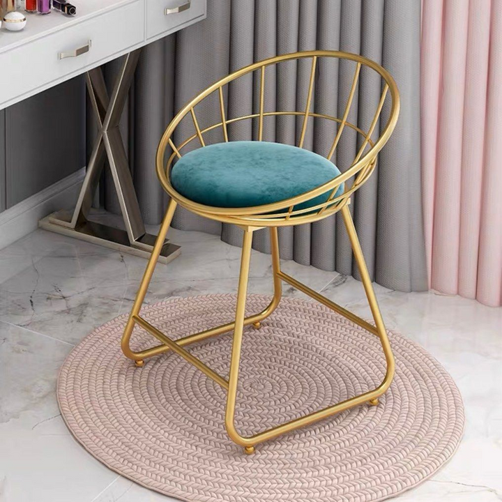 EMILIO Modern Vanity Chair / Bar Stool
