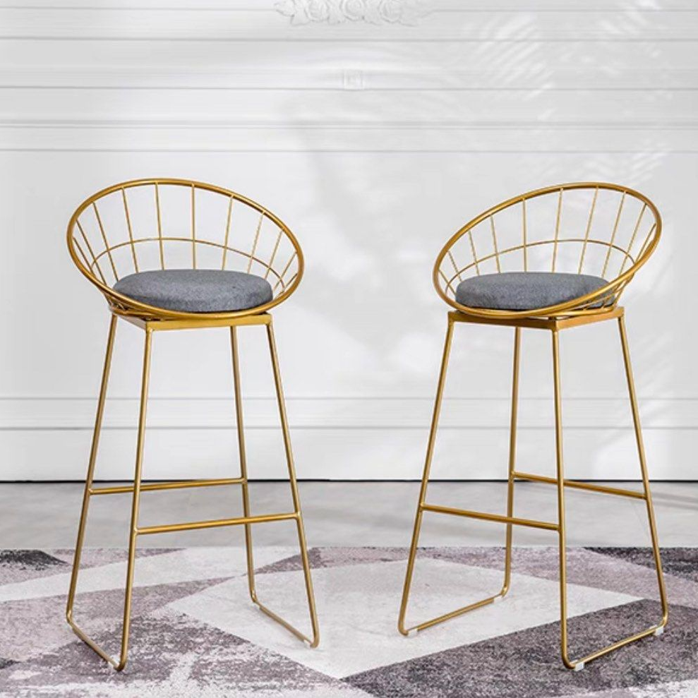 EMILIO Modern Vanity Chair / Bar Stool