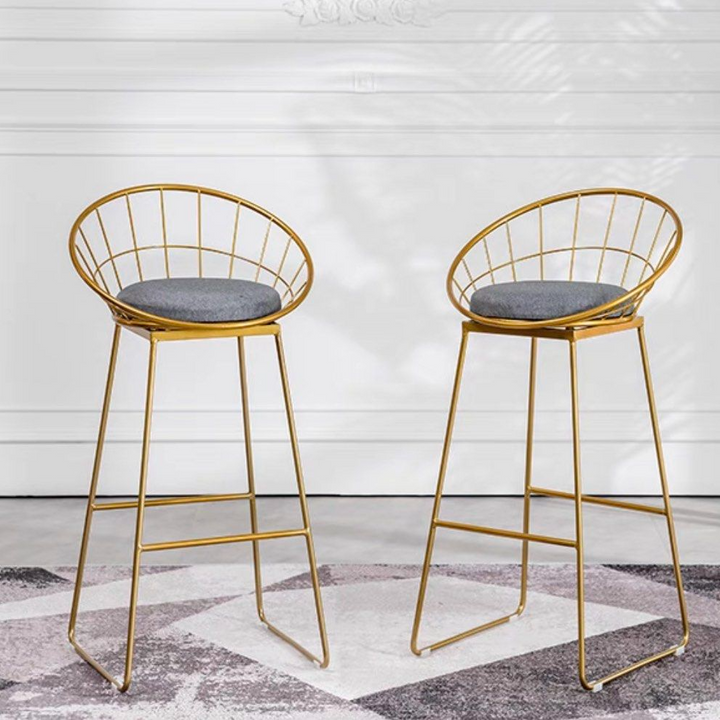 EMILIO Modern Vanity Chair / Bar Stool